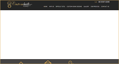Desktop Screenshot of custombuilthomes.com.au
